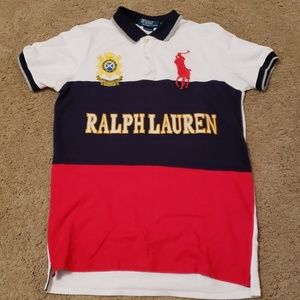 Ralph Lauren shirt black watch polo team logo